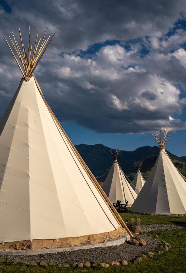 Dreamcatcher Tipi Hotel Gardiner Zewnętrze zdjęcie